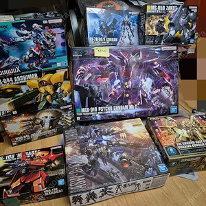 미개봉 RG 메카코어 사자비,DX초합금,메빌(메탈빌드), PG, MG, HG등급 건프라/건담 판매합니다.