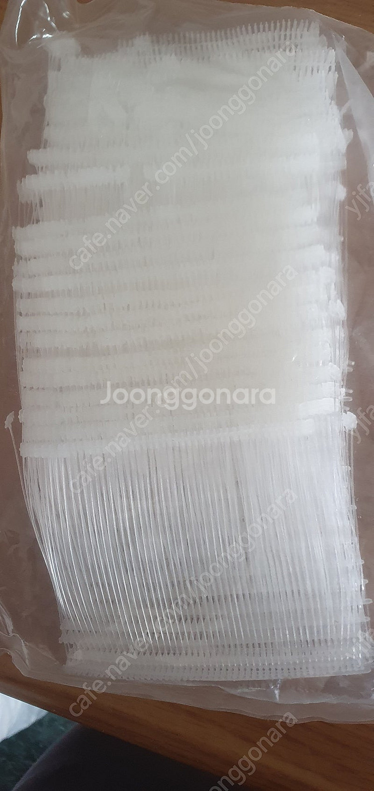 플라스틱 택핀 약3만개--0