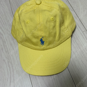 폴로 베이비 볼캡 모자 옐로우
