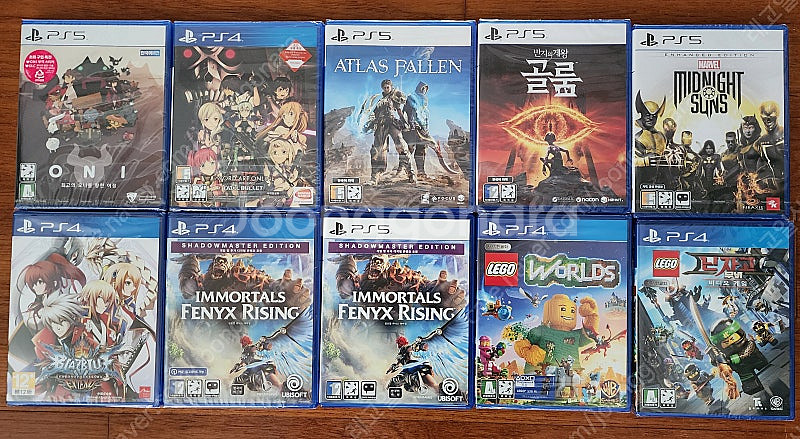 미개봉 ps4, ps5 마블 미드나잇 선즈, 파크라이6...--3