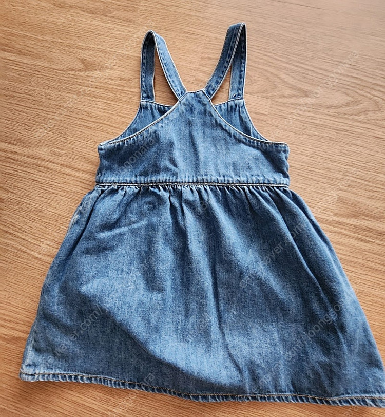 블루독 오버롤데님원피스 110--2