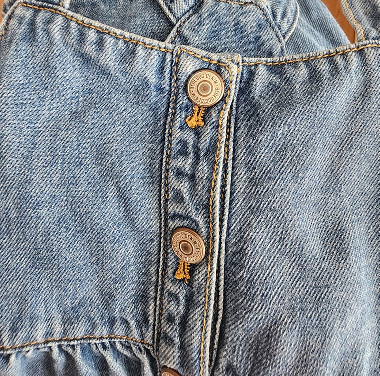 블루독 오버롤데님원피스 110--5