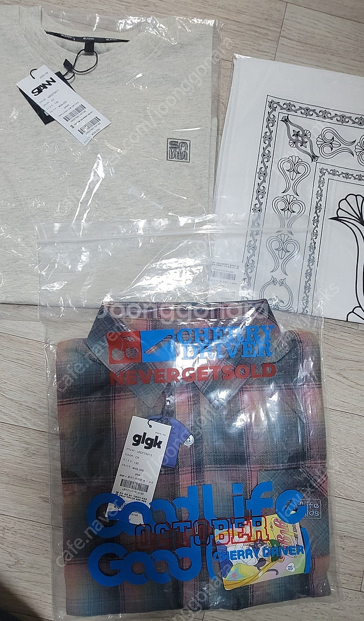 히로 glgk 조실버더블반팔티130체리드라이버체크셔츠1...--2