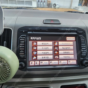 레이 순정네비게이션 12~17년식