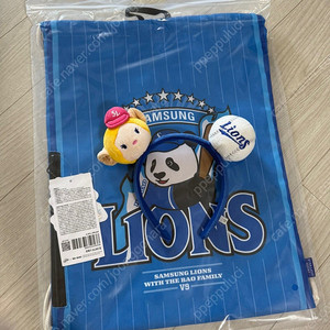 삼성라이온즈 짐색 + 머리띠 일괄