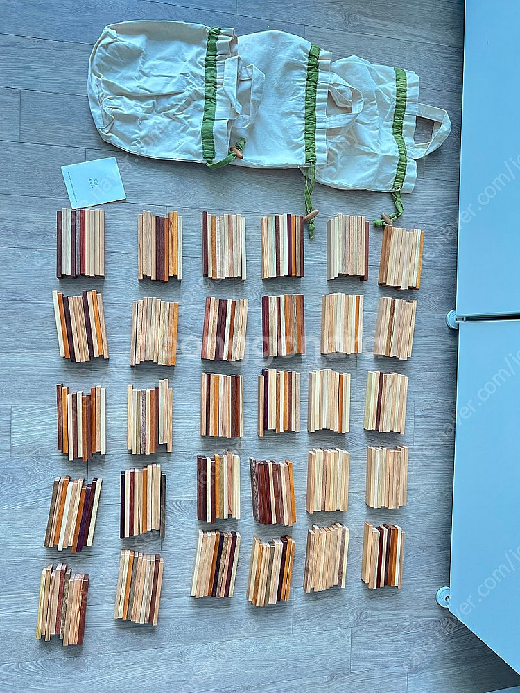 숲소리 블럭-카프라150P*2 300p 원목블록장난감--0