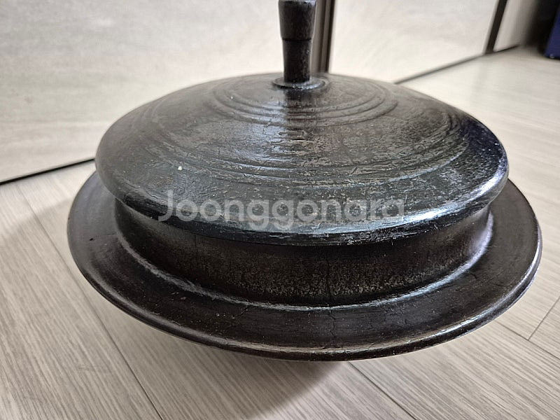 예전 운틴 국산 무쇠솥 가마솥 미니솥 무쇠 냄비 20센치 4-6인 운자솥--2