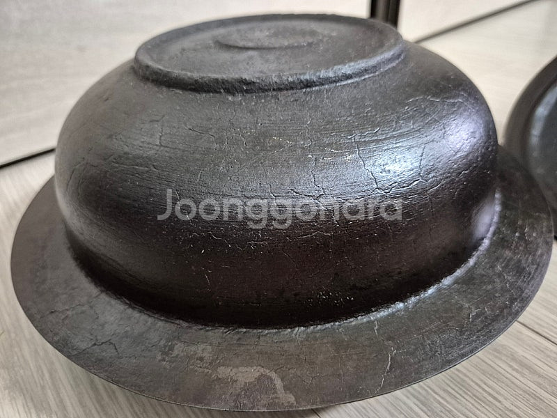 예전 운틴 국산 무쇠솥 가마솥 미니솥 무쇠 냄비 20센치 4-6인 운자솥--6