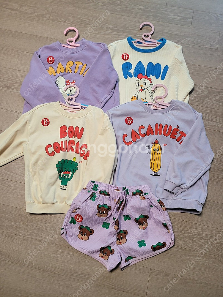 베베드피노맨투맨 원피스 스커트 130사이즈--0