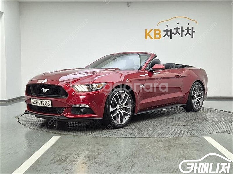 [포드]머스탱 GT 컨버터블 중고차 판매합니다--0