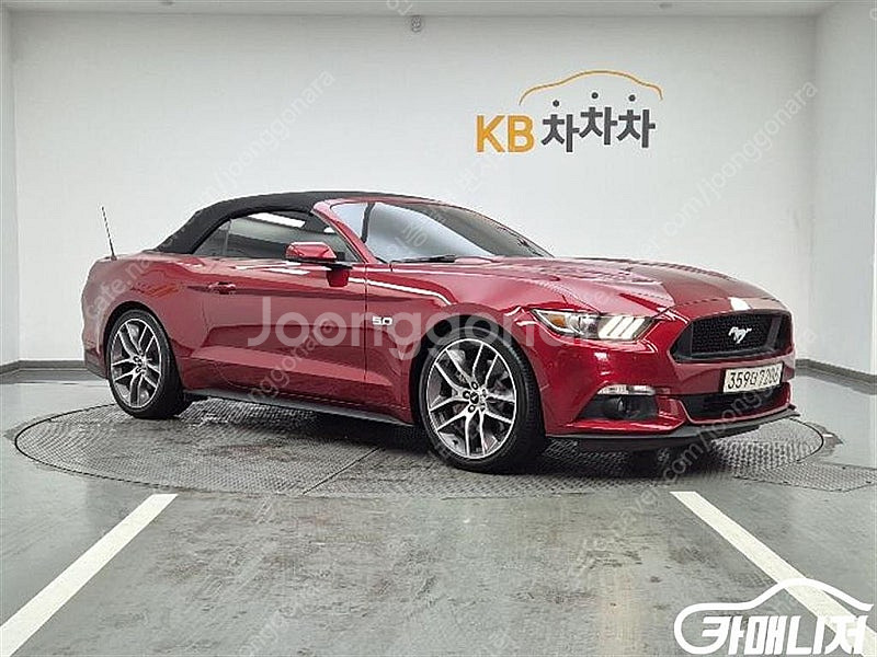 [포드]머스탱 GT 컨버터블 중고차 판매합니다--2