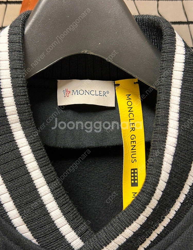 몽클레어 몽클레르 x 프라그먼트 바시티자켓--4