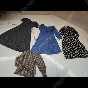 zara 자라 포함 원피스와 블라우스 4벌 일괄