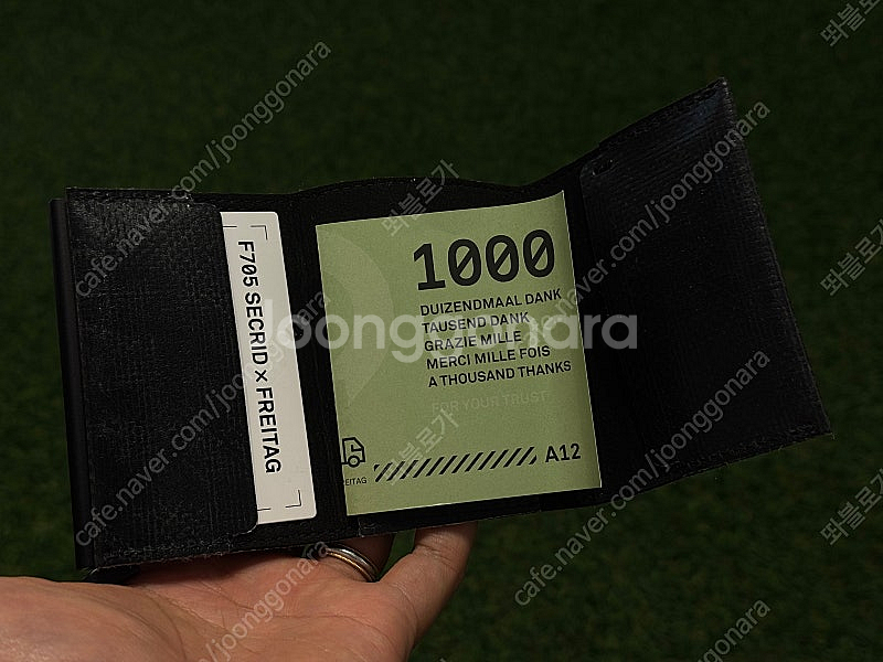 프라이탁 F705 SECRID 카드지갑 미사용 새제품--4