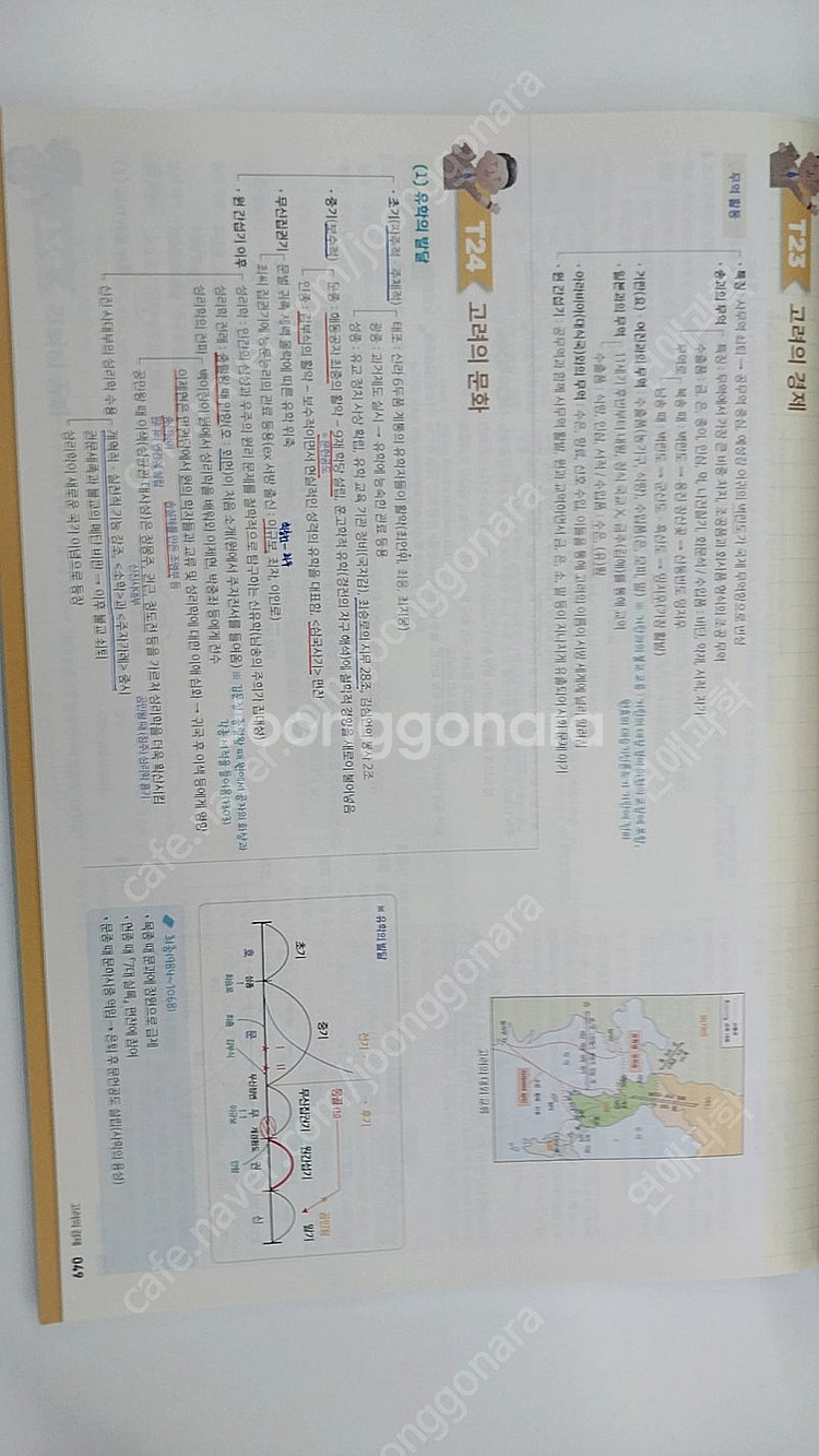 문동균 한국사 23년 올인원기본서, 23년판서노트팝니다...--1