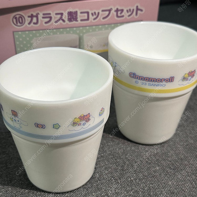 산리오 시나모롤 컵 세트 새상품--1