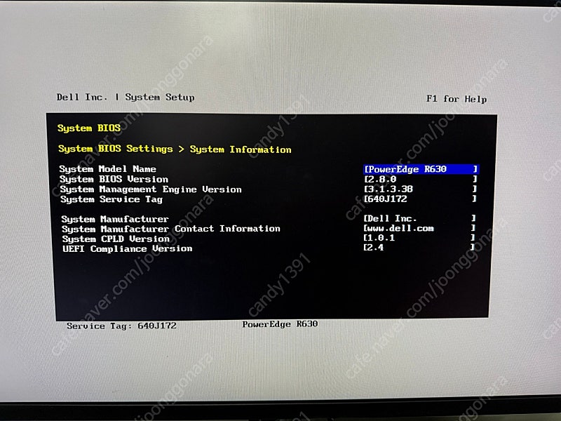 판매) DELL R630