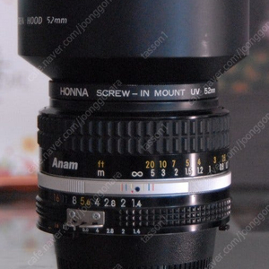 니콘MF50mm 1.4랜즈 판매