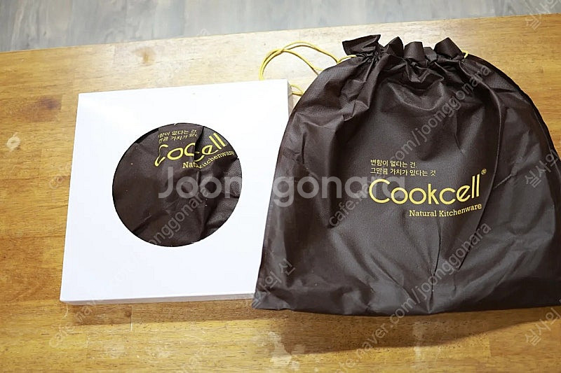 [미사용] 쿡셀 빠에야팬 32cm + 뚜껑 세트! 다용...--8
