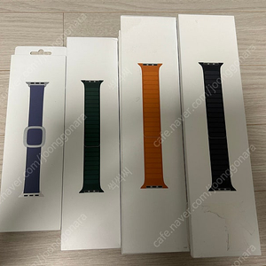 애플워치 40, 41mm M/L 마그네틱 링크 정품 가죽스트랩 판매합니다