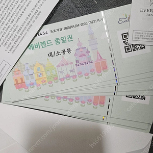 에버랜드 자유이용권