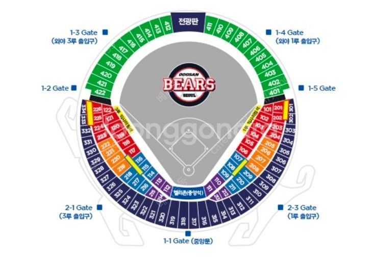 두산vs롯데 4월 25일 26일 1루 외야 판매합니다--0