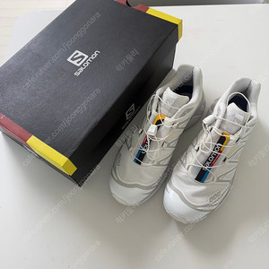 살로몬 tx6 화이트 신발 팝니다 (270)
