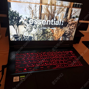 2021 MSI GF63 thin 노트북 팔아요