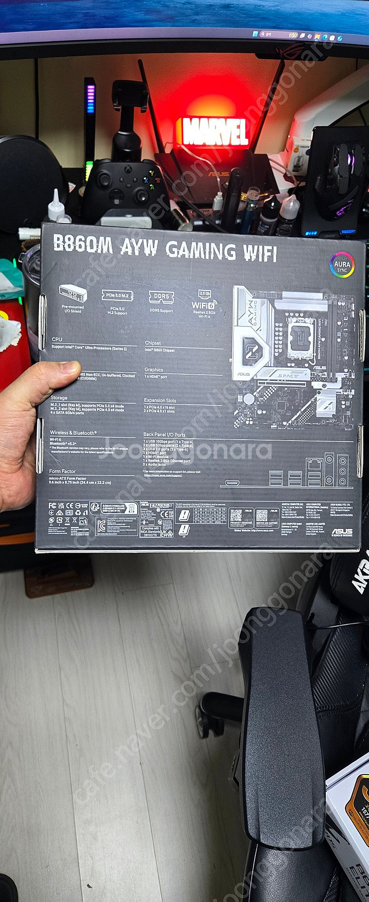 가격다운 미개봉 정품 ASUS B860M AYW GAM...--1