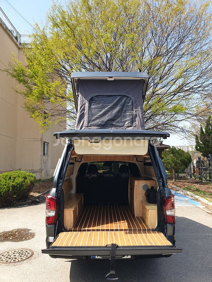 KGM 렉스턴스포츠칸 쿨멘 캠핑카 2024년 7월식 주...--7