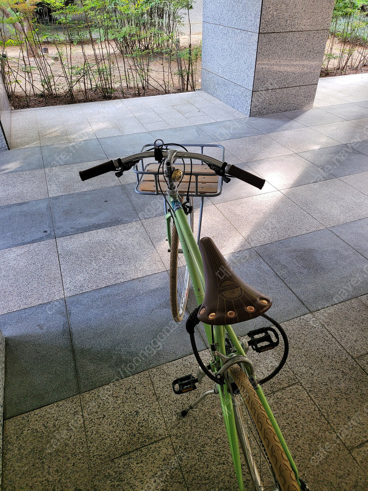 라레이 RALEIGH LA VELO 24 하이브리드 클래식 자전거 그린 이미지