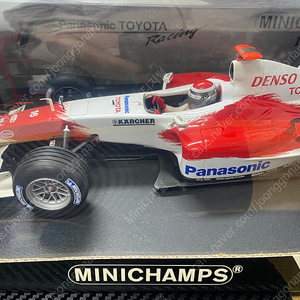 미니 챔프 1/18 Panasonic TOYOTA 판매