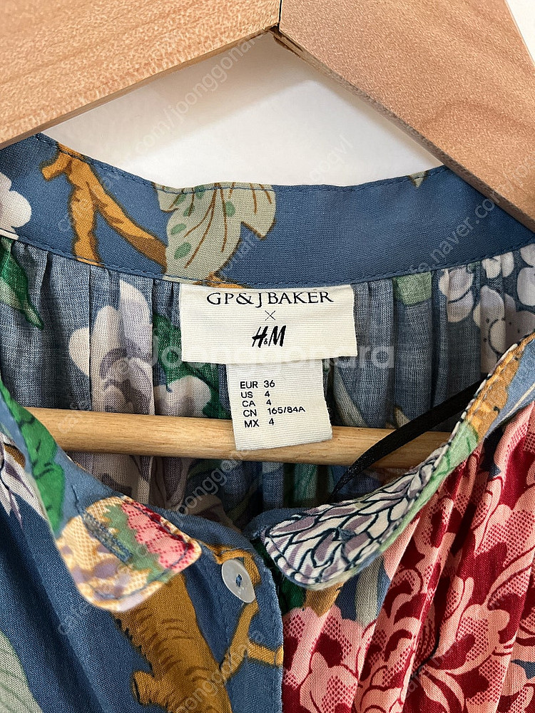 GP&J BAKER X H&M 콜라보 블라우스--1