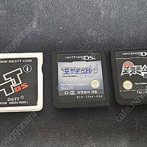 닌텐도 DS 포켓몬스터 소울실버 / 포켓몬 블랙 판매합니다