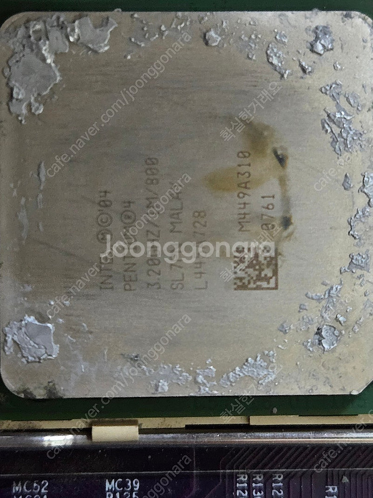 팬티엄4 보드+램+cpu--2