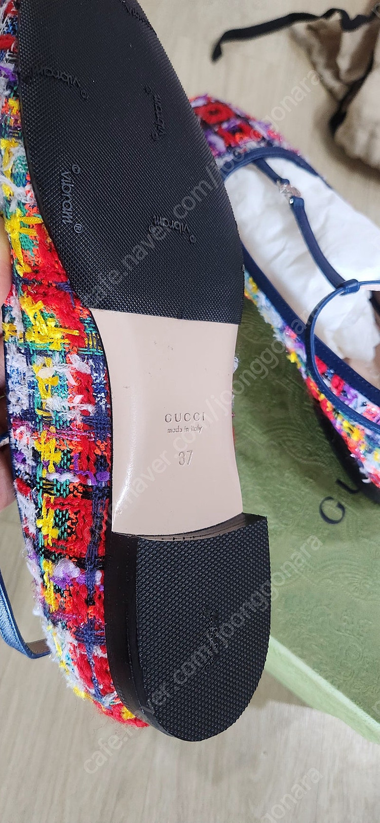 구찌 트위드플랫--4