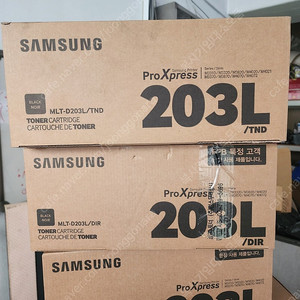 삼성 MLT-203L 삼성전자 정품토너 팝니다.
