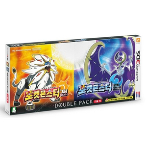 3ds 썬문 더블팩 미개봉 구매합니다.