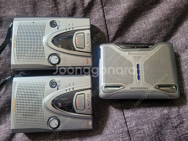 [부품,수리용,소장용] sony tcm-400 2개 파...--0