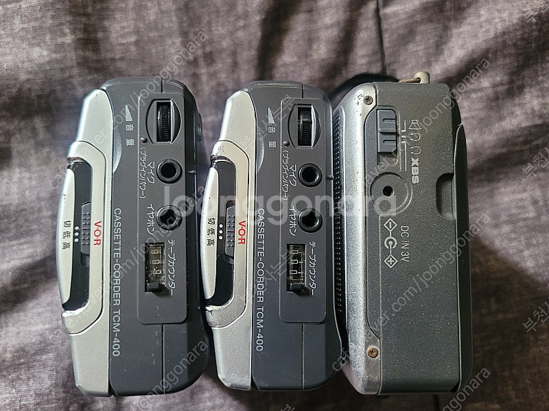 [부품,수리용,소장용] sony tcm-400 2개 파...--2
