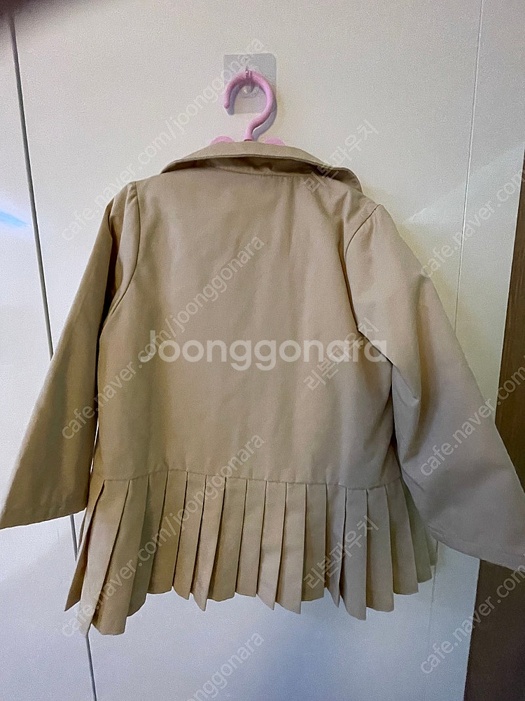 아가방 플레어 트렌치코트 110--1
