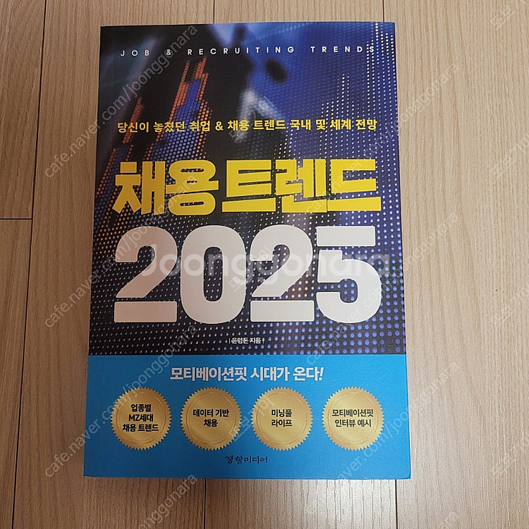 [새책] 채용트렌드 2025 / 윤영돈 / 경향미디어--0