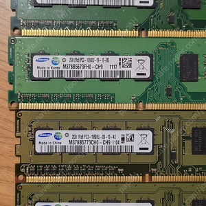 ddr3 2g 10600u 4개
