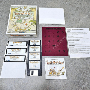 Gametek, 휴먼 (The Humans) 빅박스 패키지 DOS, 도스 고전 디스켓 게임 판매합니다.