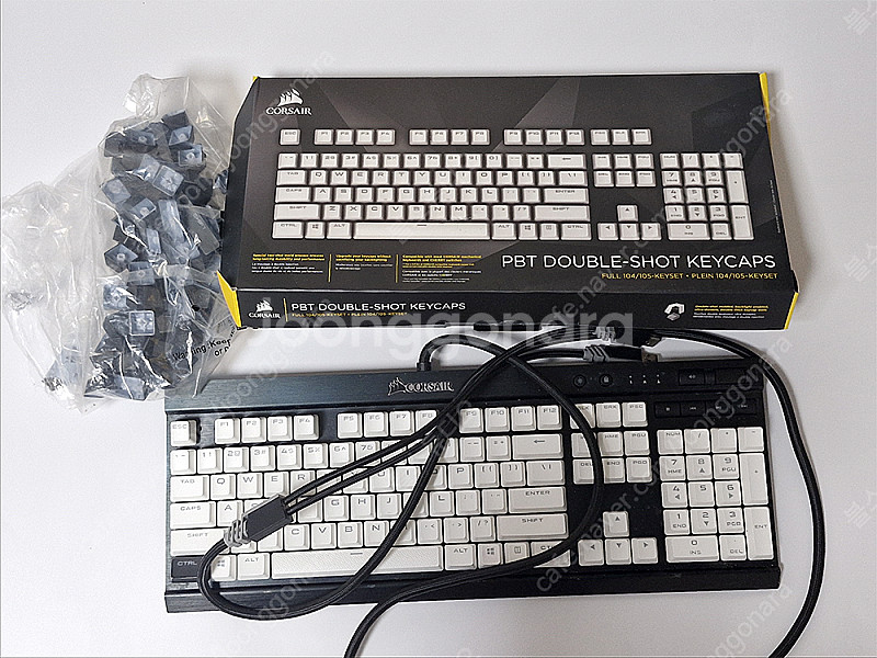 커세어 Red LED K70 LUX 적축+커세어 PBT...--1