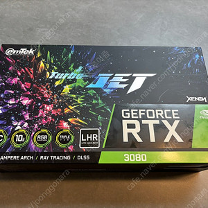 이엠텍 지포스 RTX 3080 TurboJET OC D6X 10GB