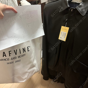 (L)디아프바인 a2 라이더 자켓 (블루종 레더 a-2 쿠어 느와르라르메스 버즈릭슨 맥코이 the few