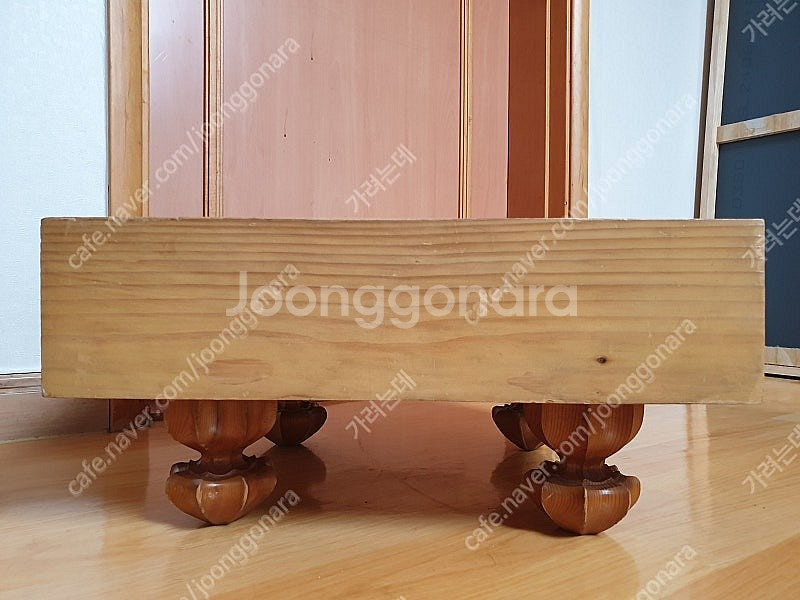 한일바둑 신비자 원목4호 팔각다리 바둑판 秋級(추급)/...--6