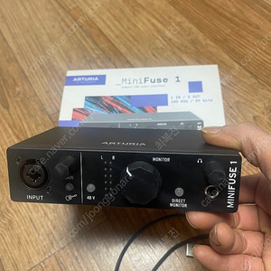 Minifuse 1 오디오 인터페이스 팝니다