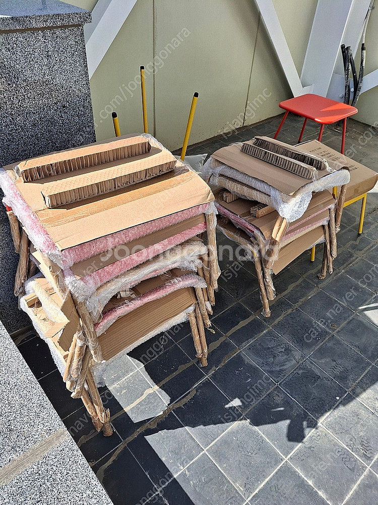 코스트코 루체른 야외테이블 세트5피스 미사용품 처분해요--2